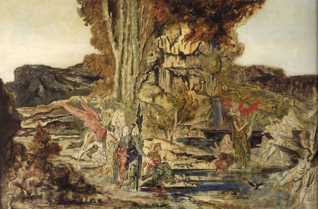 Gustave Moreau A Pierisek (1886-9)